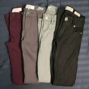 4 pairs of pants - various brands